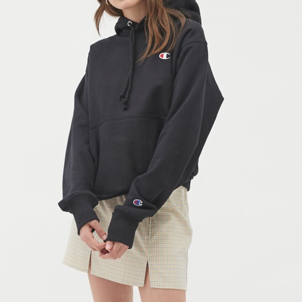 UO Champion Classic Logo Hoodie Sweatshirt